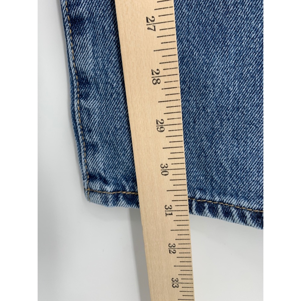 Levi Cinch Barrel Jeans Women 29 Blue 100% Cotton Fade Denim Pants NEW - Picture 8 of 10